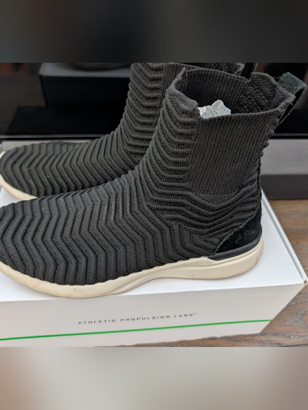 Women's APL Chelsea Black Techloom 8.5 High top
